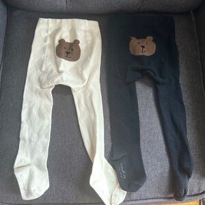 NWOT Baby Gap Toddler Bear Tights